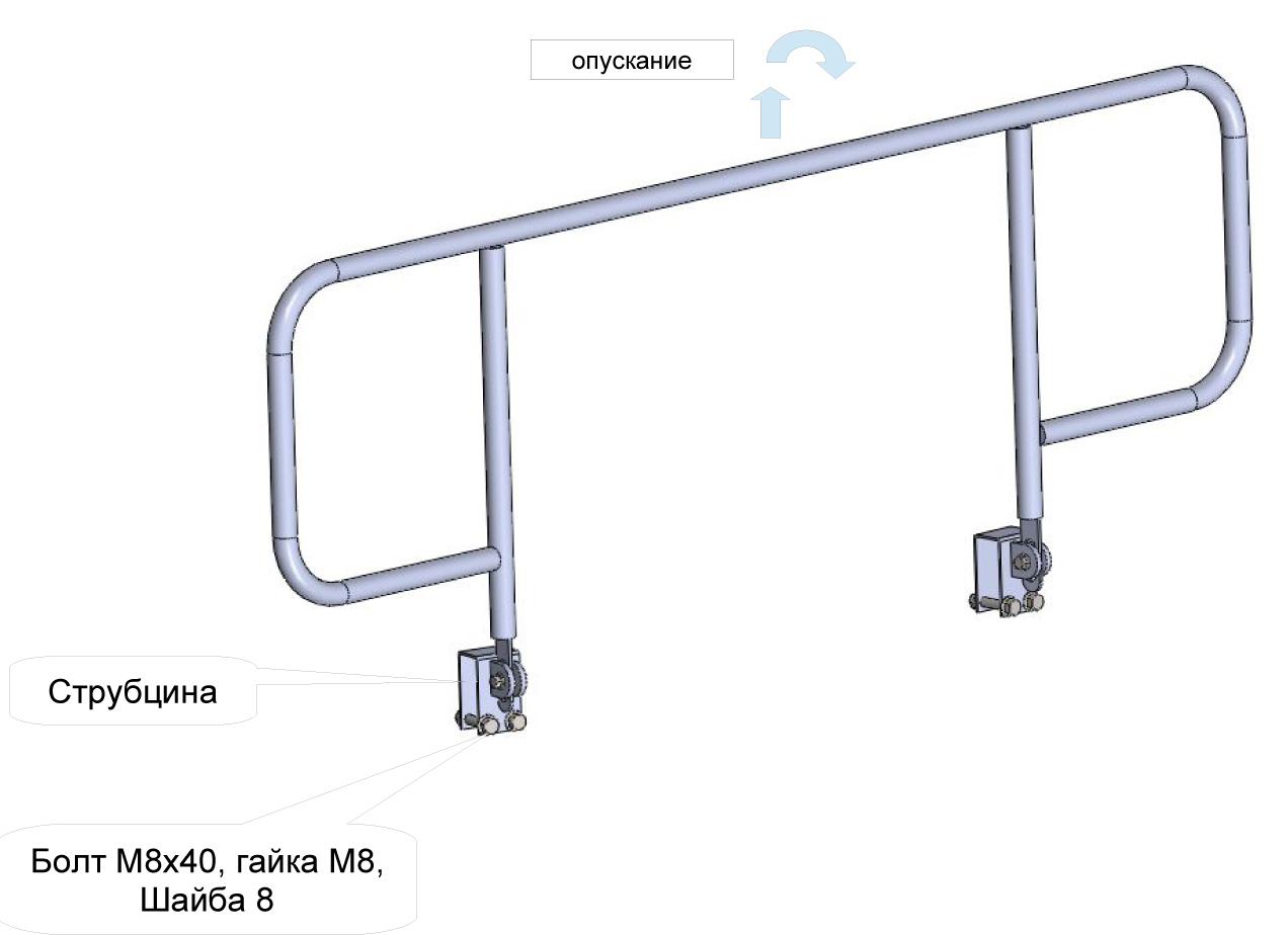 загородки на кровать для лежачих больных